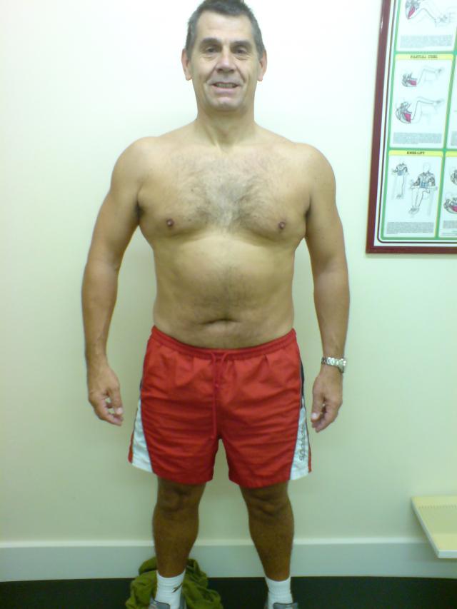The awesome Kevin 12lbs lighter and in great shape 3 weeks after first picture