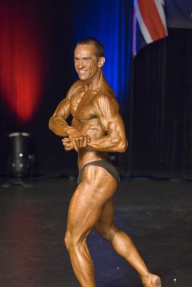 image shows: Personal Trainer Tim Sharp