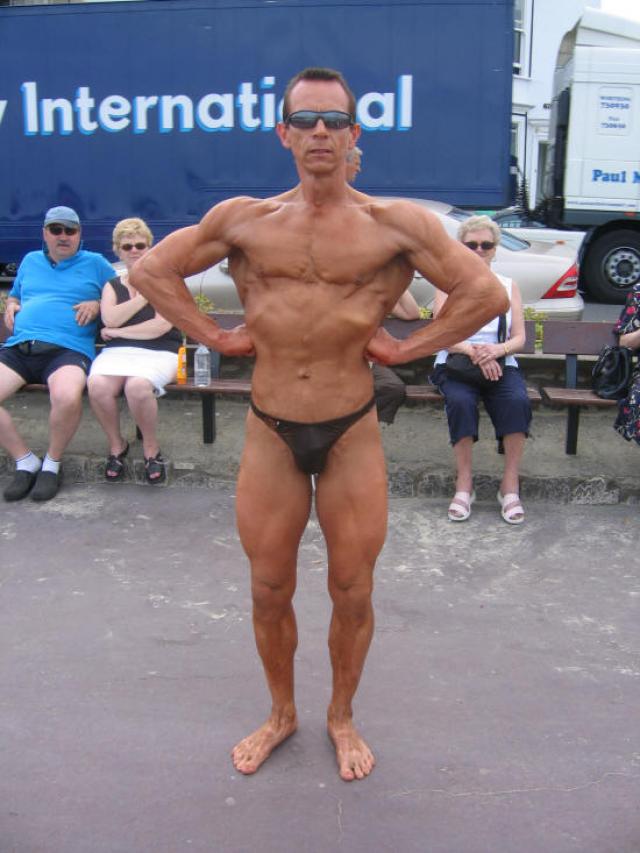 image shows: Personal Trainer Tim Sharp Weymouth 2006 BNBF Southern Championships 