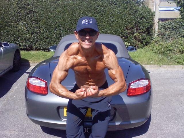 image shows: Personal Trainer Tim Sharp