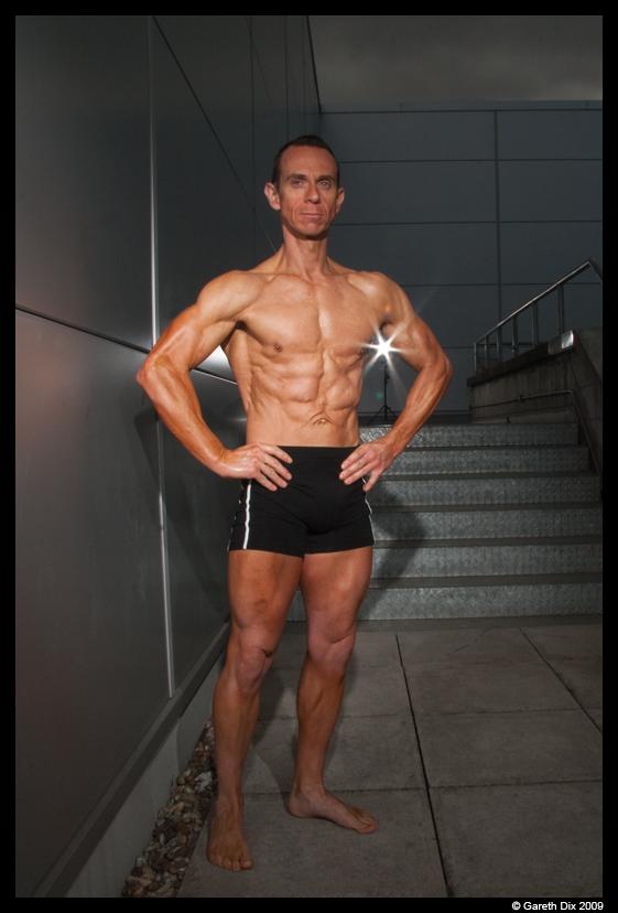 image shows: Personal Trainer Tim Sharp