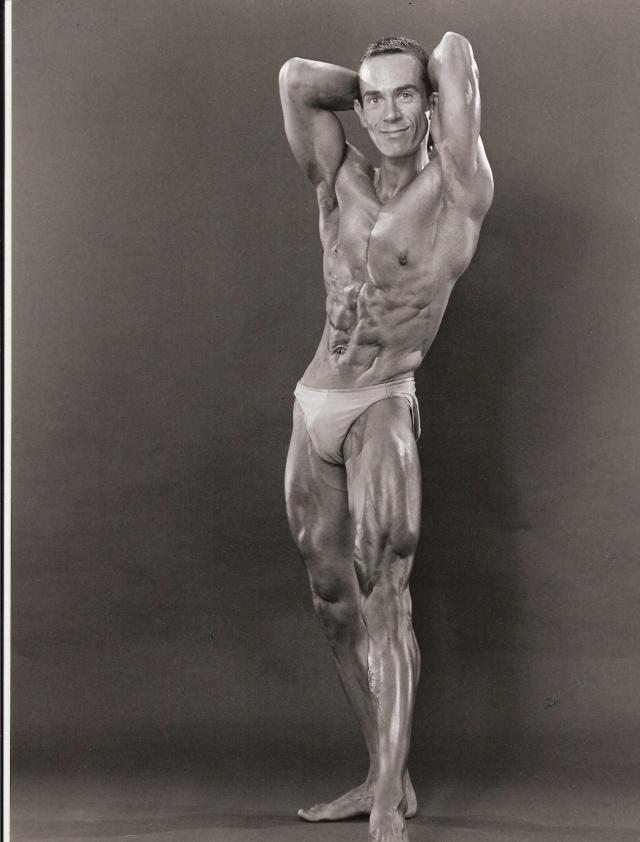 image shows: Personal Trainer Tim Sharp 1999 European Championships