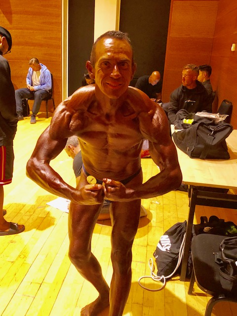 image shows: Tim Sharp Places 10th Over 50 in the 2019 BNBF British