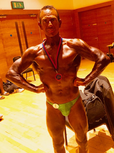 image shows: Tim Sharp Places 10th Over 50 in the 2019 BNBF British