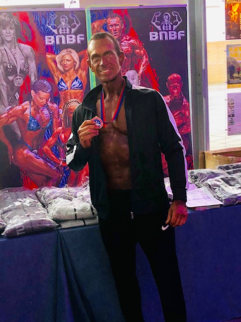 Tim Sharp Places 10th Over 50 in the 2019 BNBF BritishImage with link to high resolution version