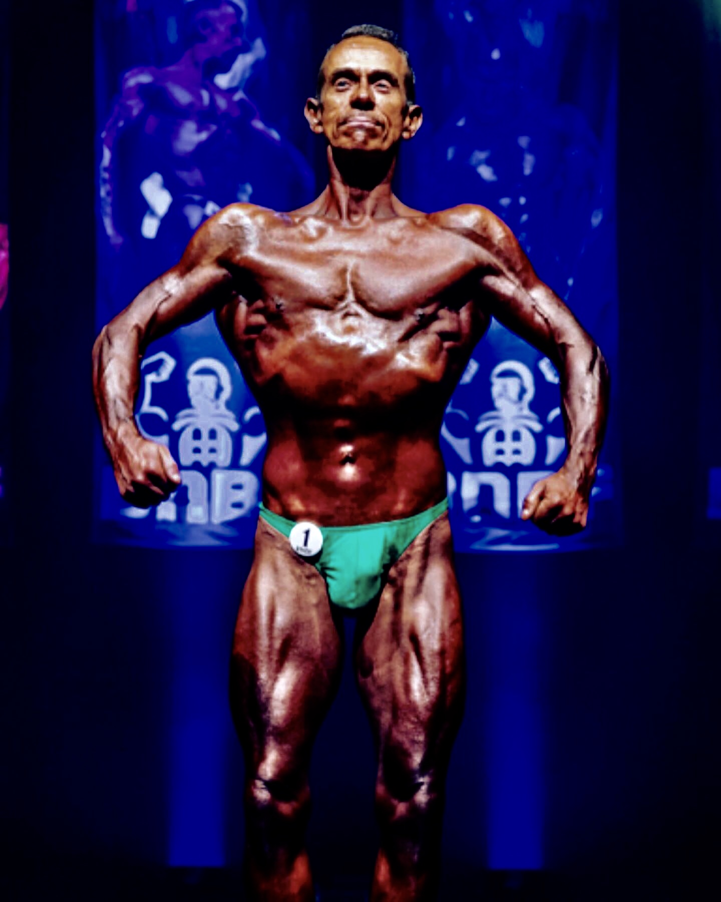 image shows: Tim Sharp Places 10th Over 50 in the 2019 BNBF British