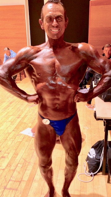 image shows: Tim Sharp Places 10th Over 50 in the 2019 BNBF British