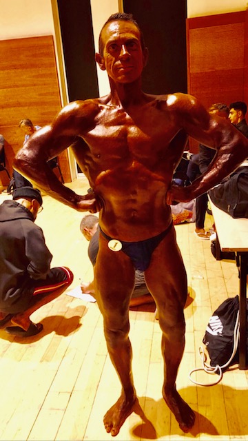 image shows: Tim Sharp Places 10th Over 50 in the 2019 BNBF British