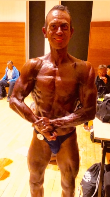 image shows: Tim Sharp Places 10th Over 50 in the 2019 BNBF British