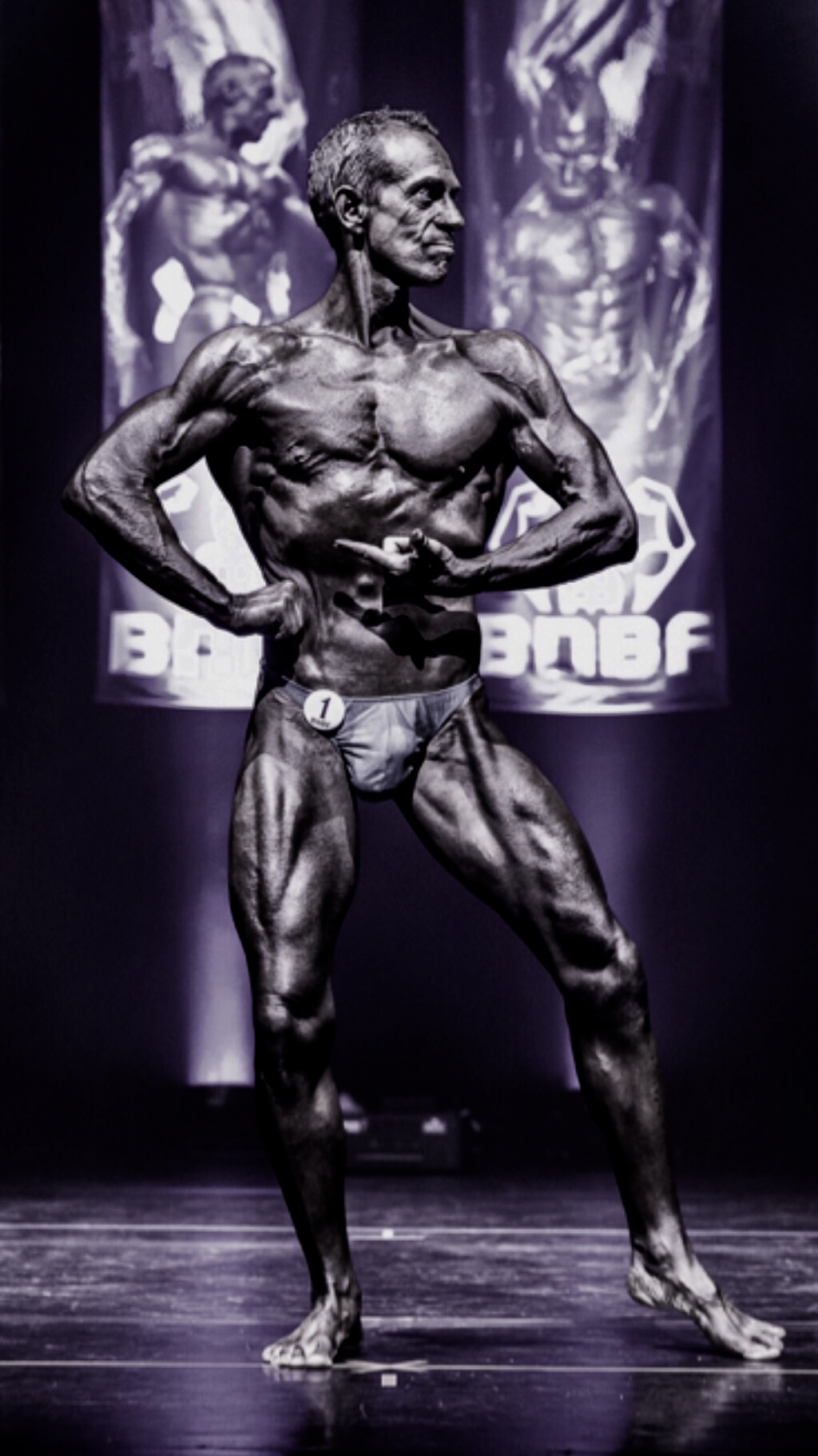 Tim Sharp Places 10th Over 50 in the 2019 BNBF BritishImage with link to high resolution version