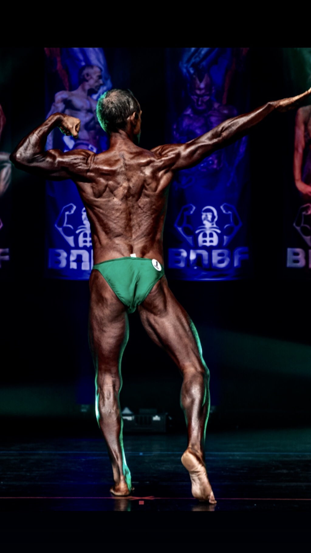 image shows: Tim Sharp Places 10th Over 50 in the 2019 BNBF British