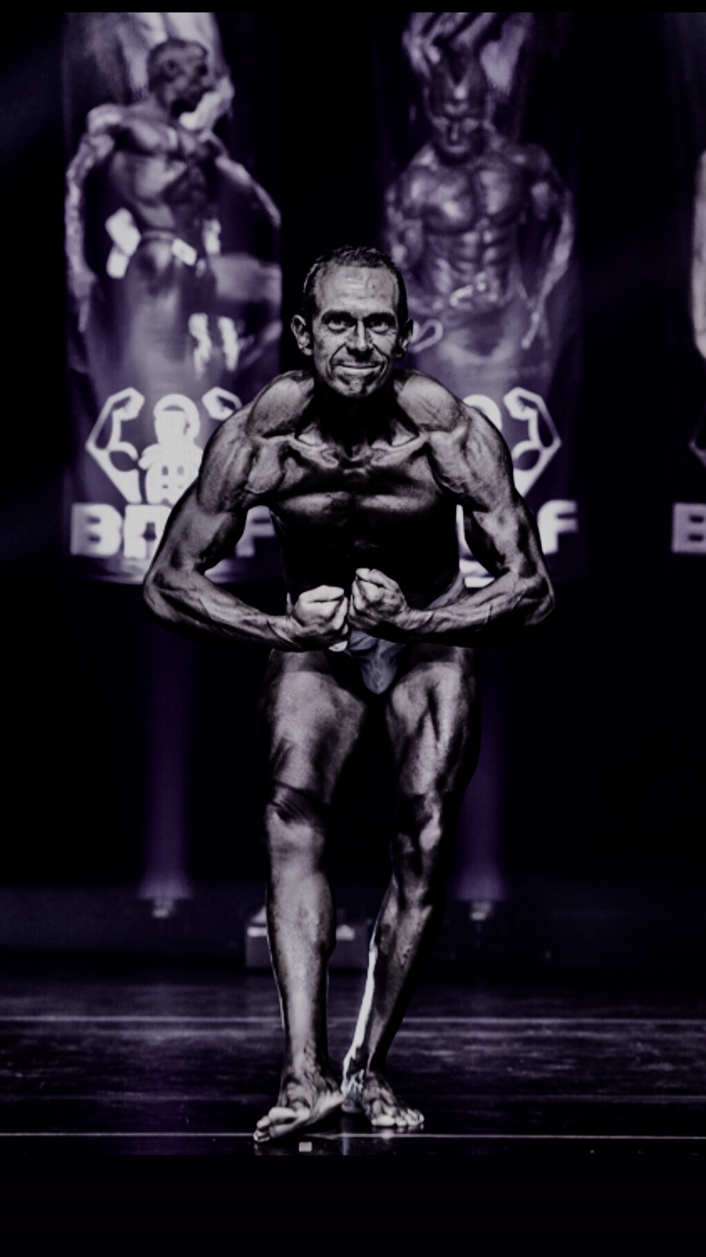 Tim Sharp Places 10th Over 50 in the 2019 BNBF BritishImage with link to high resolution version