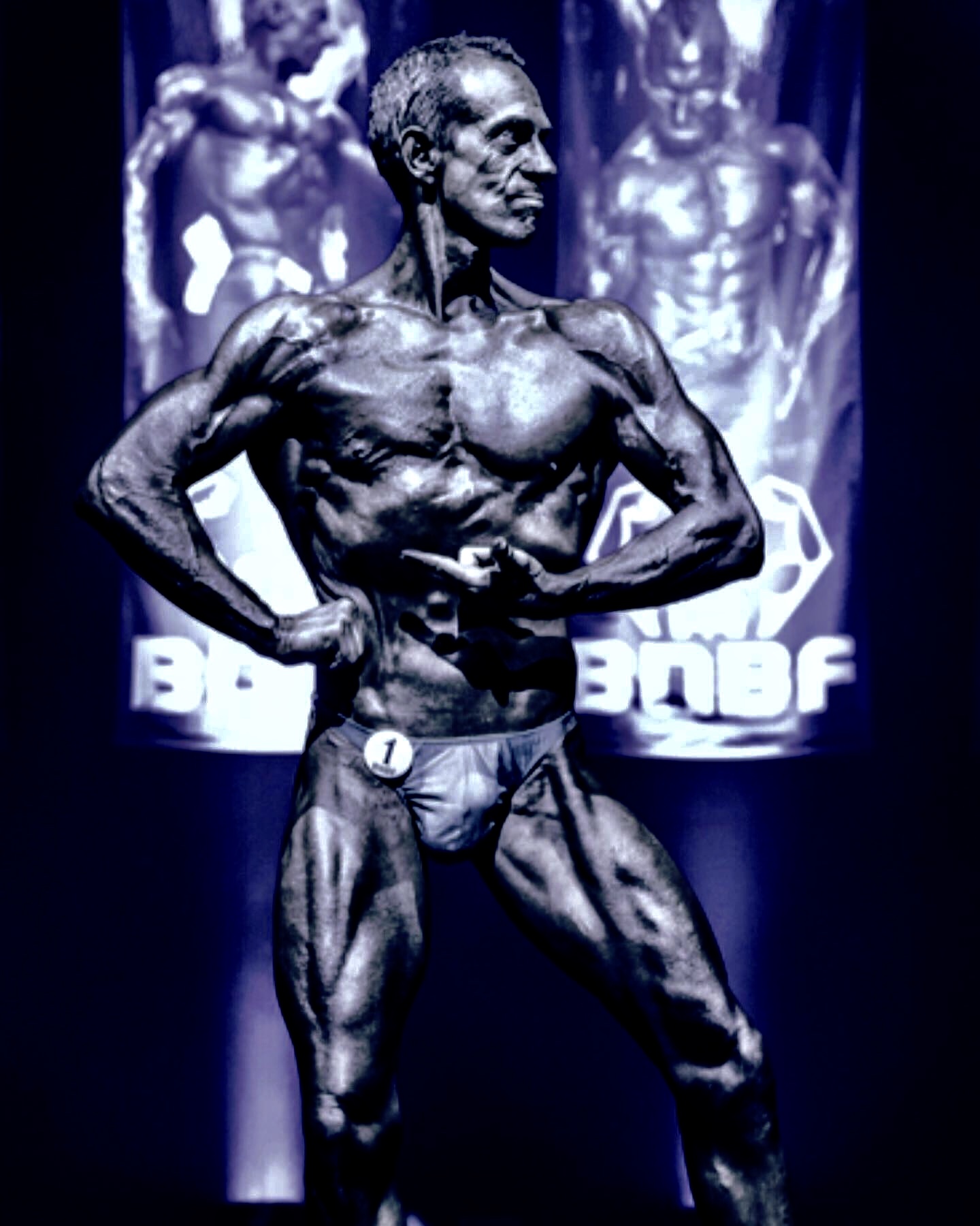 image shows: Tim Sharp Places 10th Over 50 in the 2019 BNBF British