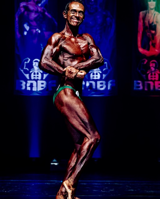 image shows: Tim Sharp Places 10th Over 50 in the 2019 BNBF British