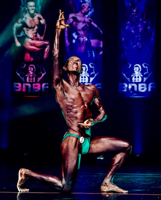 image shows: Tim Sharp Places 10th Over 50 in the 2019 BNBF British