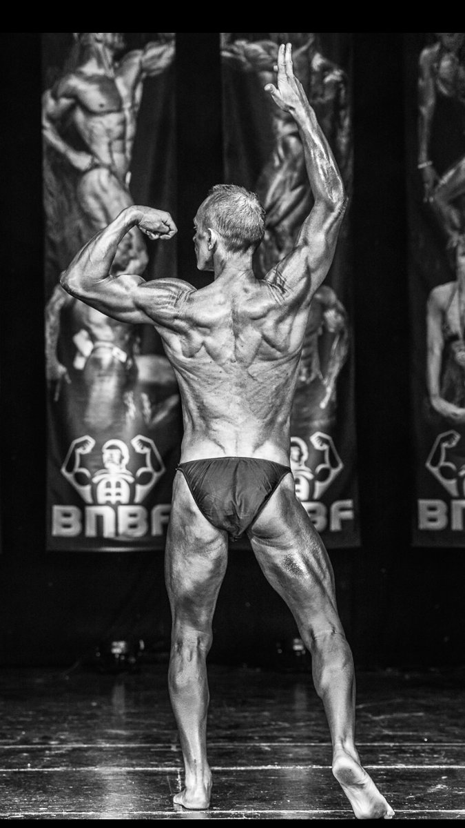 image shows: Tim posing at the 2019 BNBF Welsh