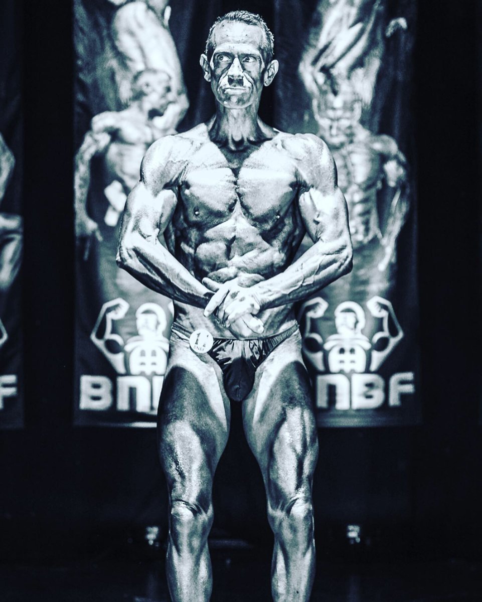 Tim posing at the 2019 BNBF WelshImage with link to high resolution version