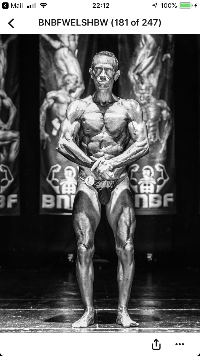 Tim posing at the 2019 BNBF WelshImage with link to high resolution version