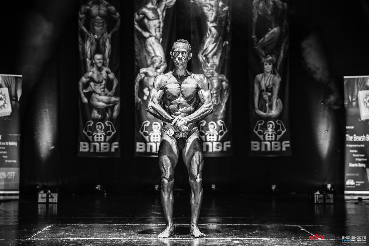 image shows: Tim posing at the 2019 BNBF Welsh