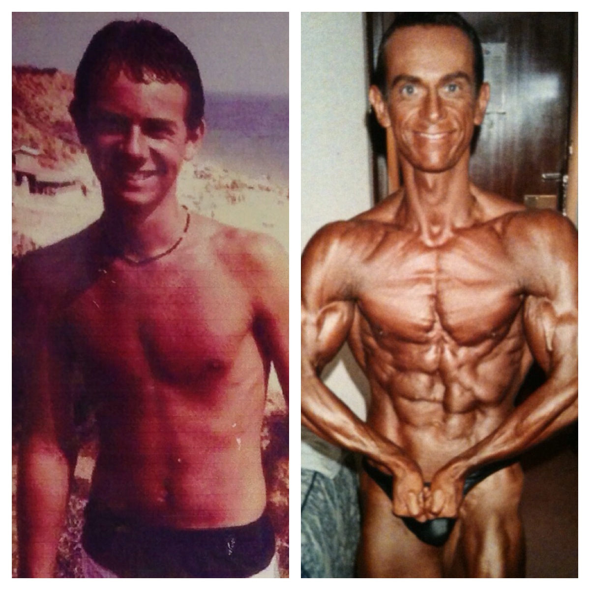 Click here to view the image of Personal Trainer Tim Sharp 18 years old and 36 years old at higher resolution. An image of Personal Trainer Tim Sharp 18 years old and 36 years old goes here.