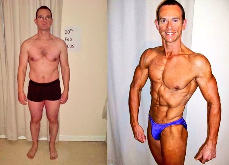 An image of Personal Trainer Tim Sharp amazing 12 week transformation  goes here.