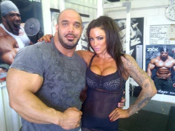 image shows: Jodie Marsh, Bodybuilder