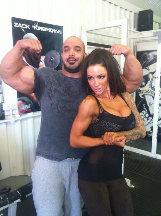 image shows: Jodie Marsh, Bodybuilder