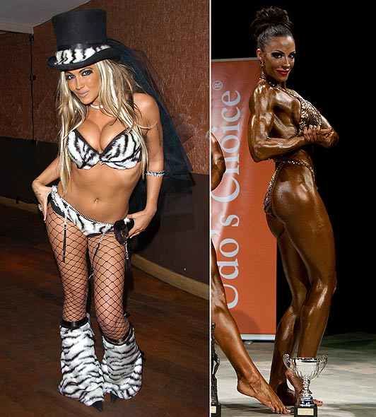 image shows: Jodie Marsh, Bodybuilder