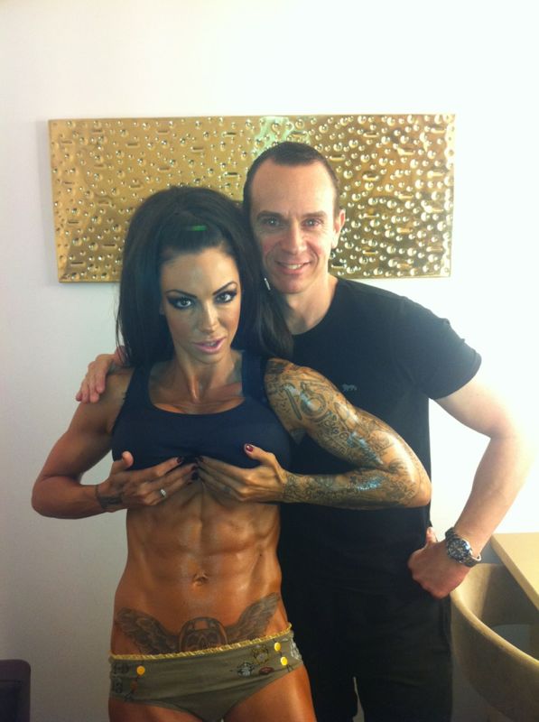 image shows: Jodie Marsh, Bodybuilder