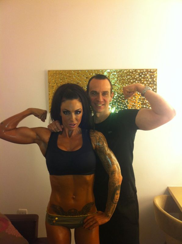 image shows: Jodie Marsh, Bodybuilder