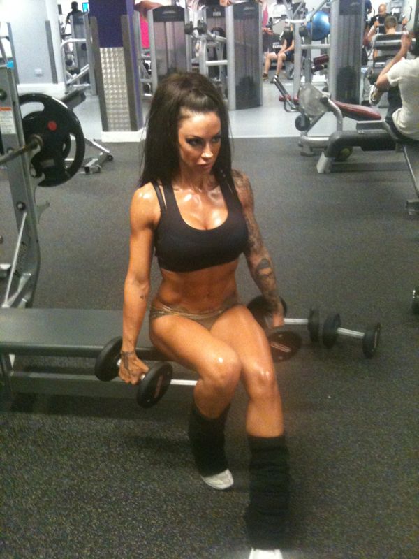 image shows: Jodie Marsh, Bodybuilder