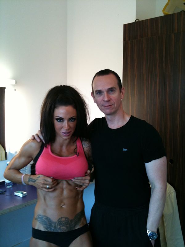 image shows: Jodie Marsh, Bodybuilder