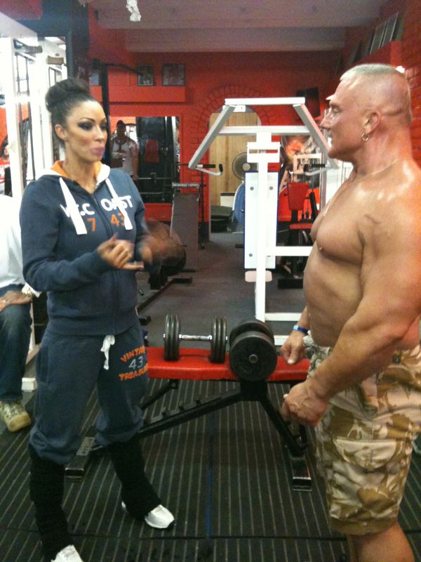 image shows: Jodie Marsh, Bodybuilder