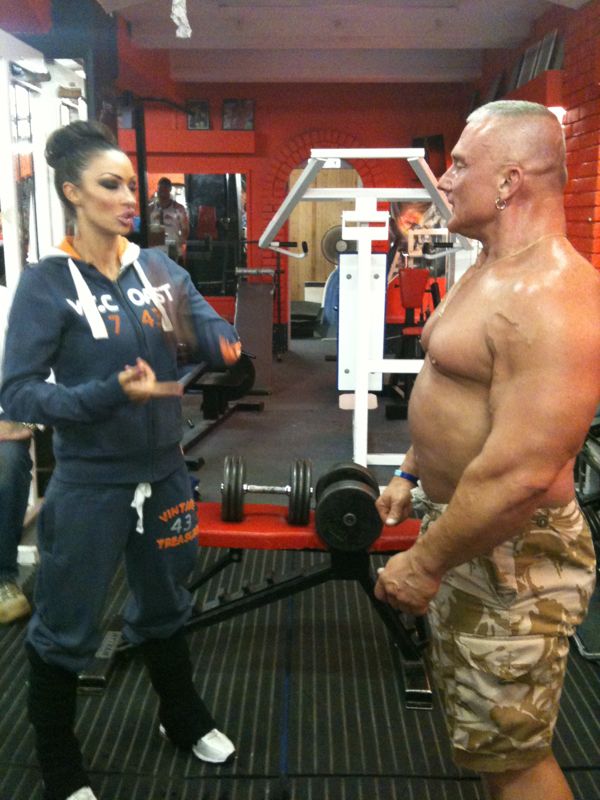 image shows: Jodie Marsh, Bodybuilder