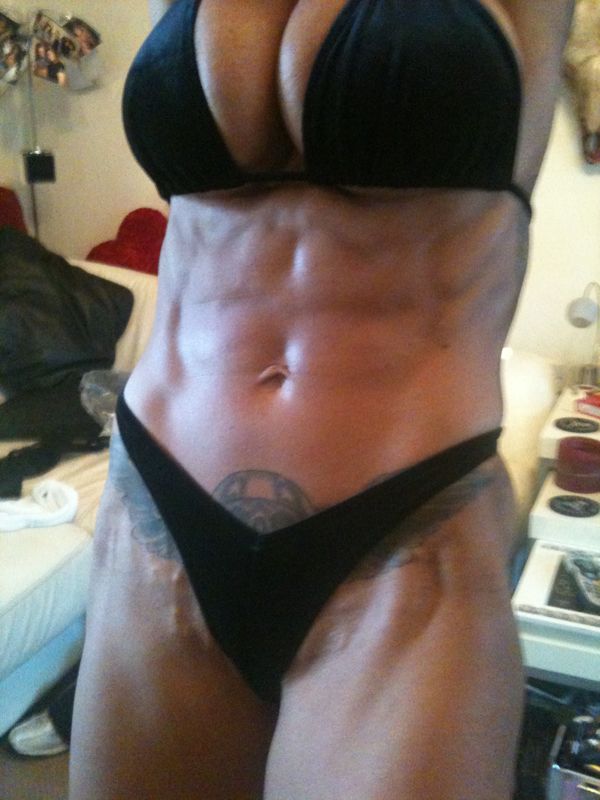 image shows: Jodie Marsh, Bodybuilder