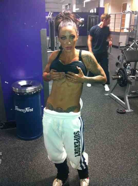 image shows: Jodie Marsh, Bodybuilder