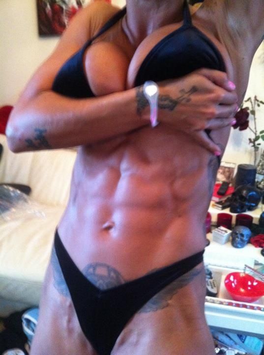 image shows: Jodie Marsh, Bodybuilder