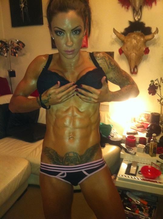 image shows: Jodie Marsh, Bodybuilder