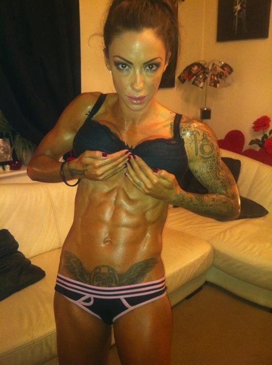 image shows: Jodie Marsh, Bodybuilder