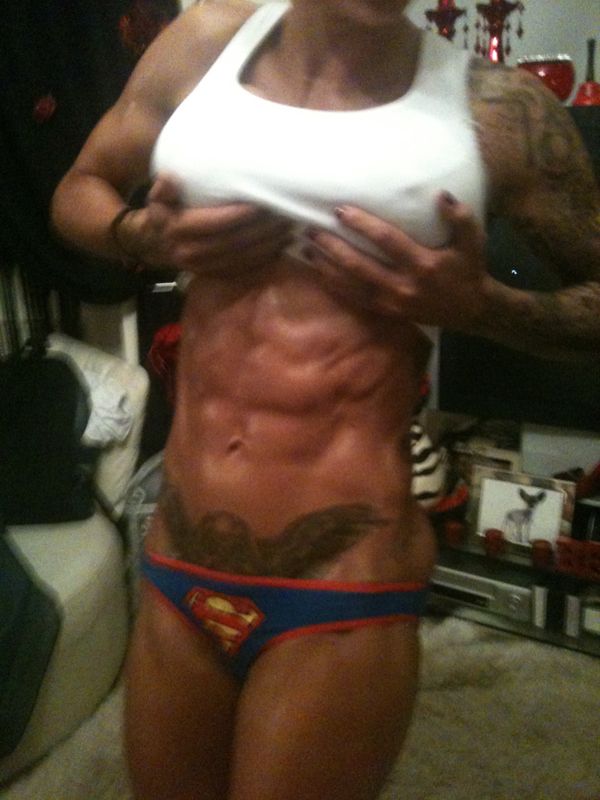 image shows: Jodie Marsh, Bodybuilder