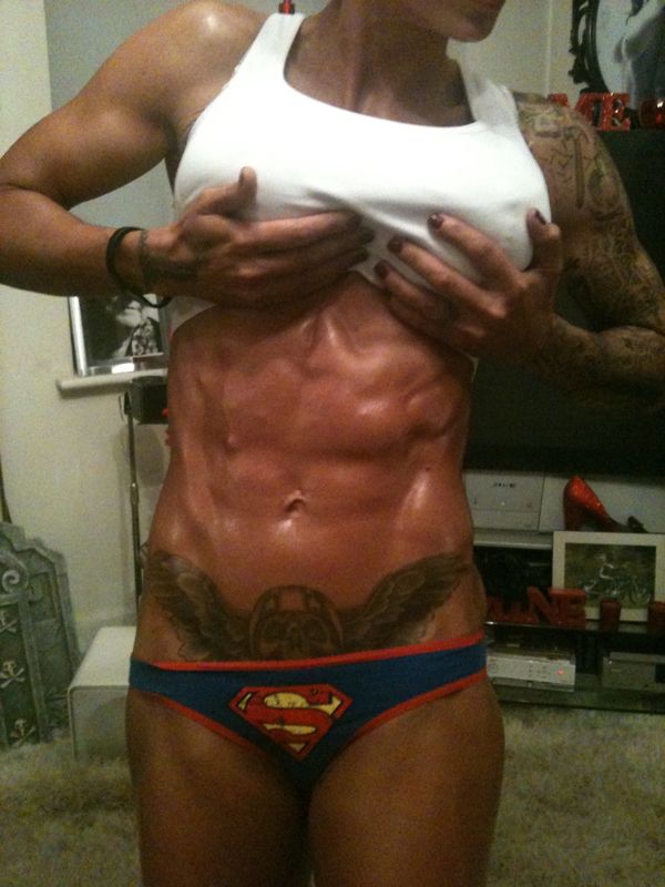 image shows: Jodie Marsh, Bodybuilder