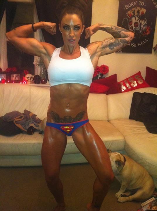 image shows: Jodie Marsh, Bodybuilder