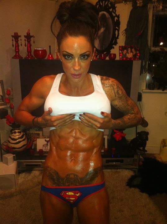 image shows: Jodie Marsh, Bodybuilder