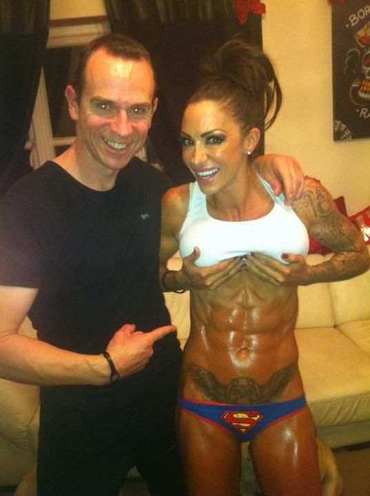 image shows: Jodie Marsh, Bodybuilder