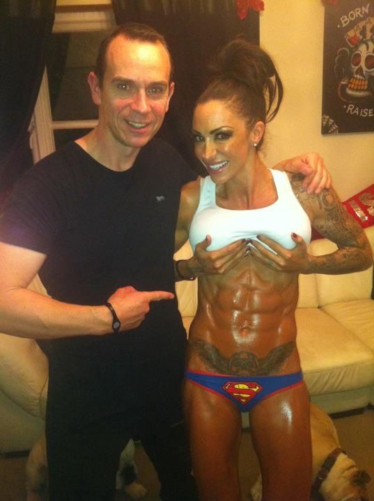 image shows: Jodie Marsh, Bodybuilder