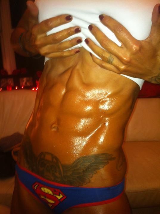 image shows: Jodie Marsh, Bodybuilder