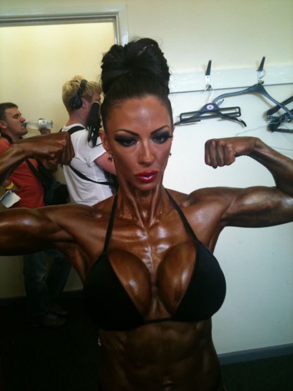 image shows: Jodie Marsh, Bodybuilder