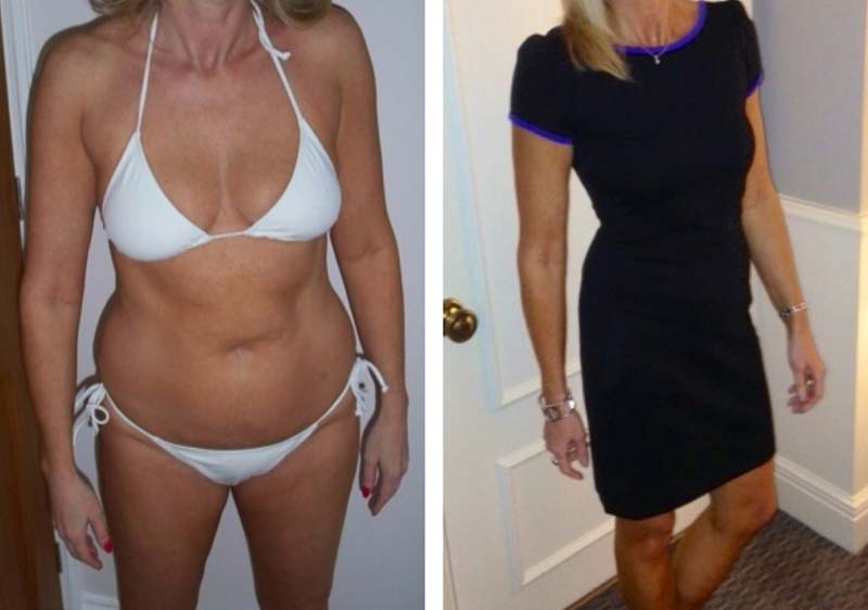 Image of In only four months, Tim`s methods brought about a spectacular transformation in Amanda`s body