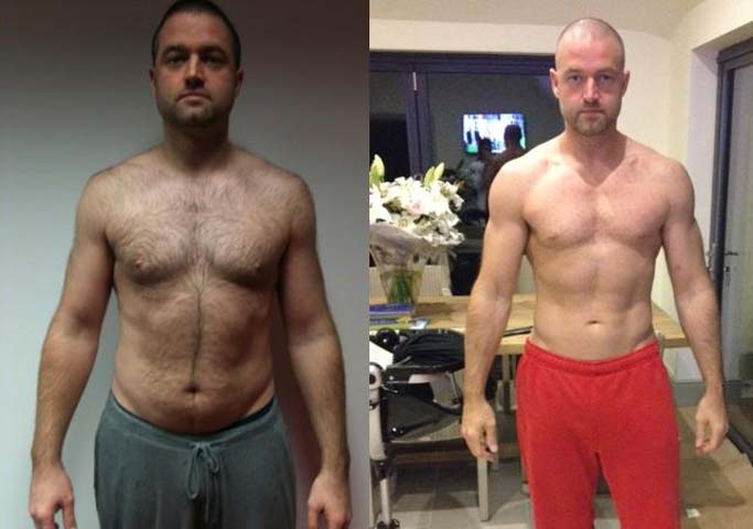 image shows: Transform your body with my training and diet methods