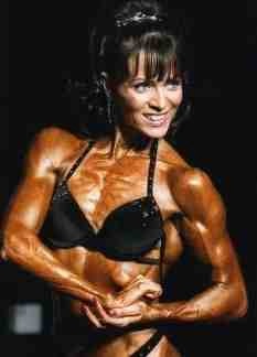 image shows: Debbie Francis Figure Athlete